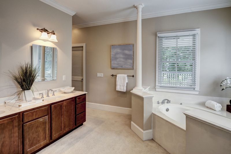 Master Bath with Custom Cabinets